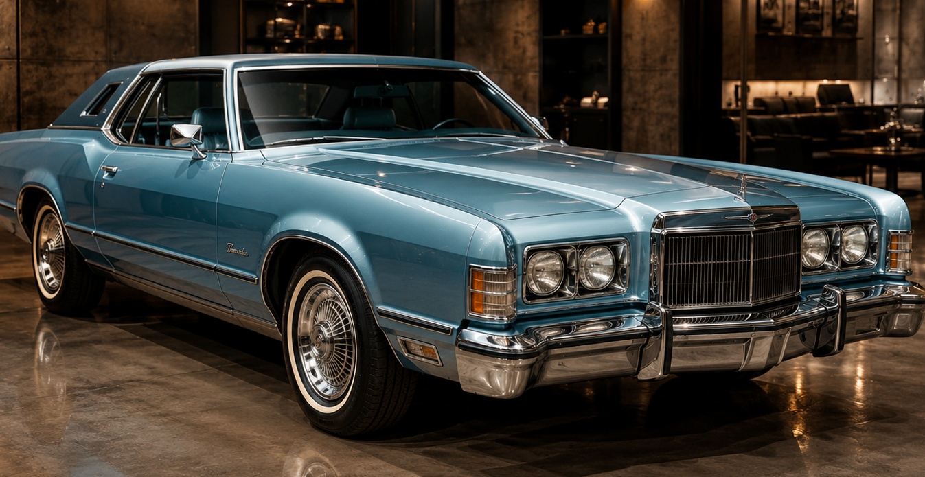 Detail eines Ford Thunderbird Big Bird
