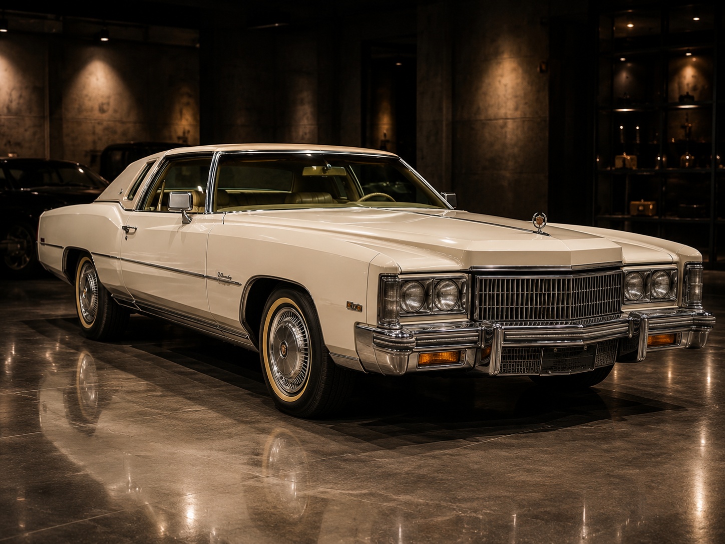 Cadillac Eldorado in Cremeweiß