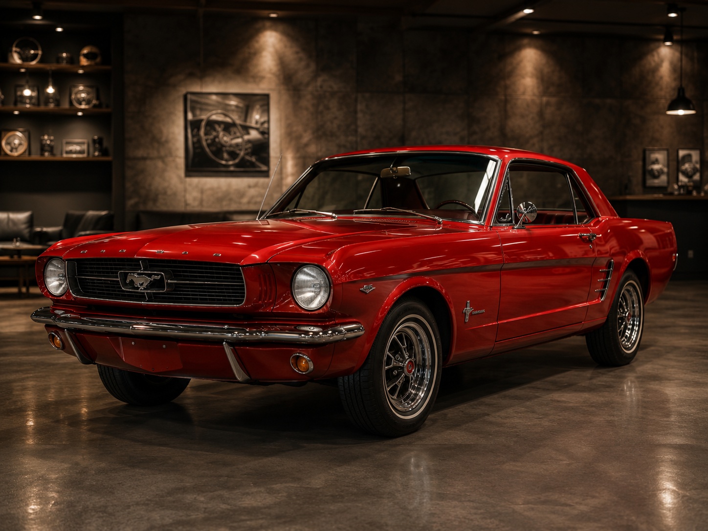 Ford Mustang 1965 in Rot